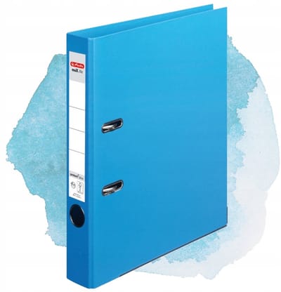 Herlitz Ringbandmap A4 50mm Blauw - Documenten Organizer