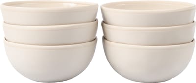 The Table - Soepkommen - Kommenset – 6 stuks – Handgemaakte kommen Aardewerk – Duurzaam servies – Ø 15 cm