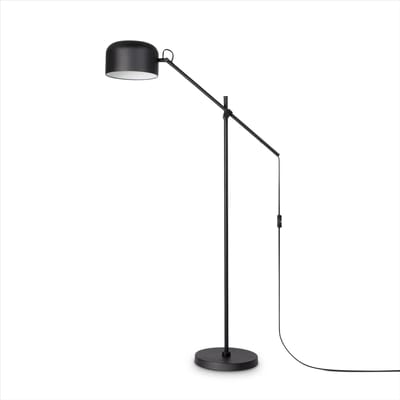 Vloerlamp Bovel zwart