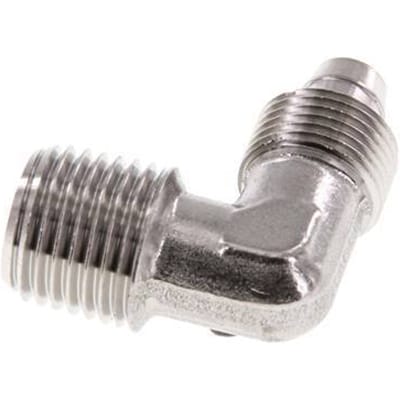 8x6 & R1/4'' RVS 1.4404 L-Opsteekkoppeling Buitendraad