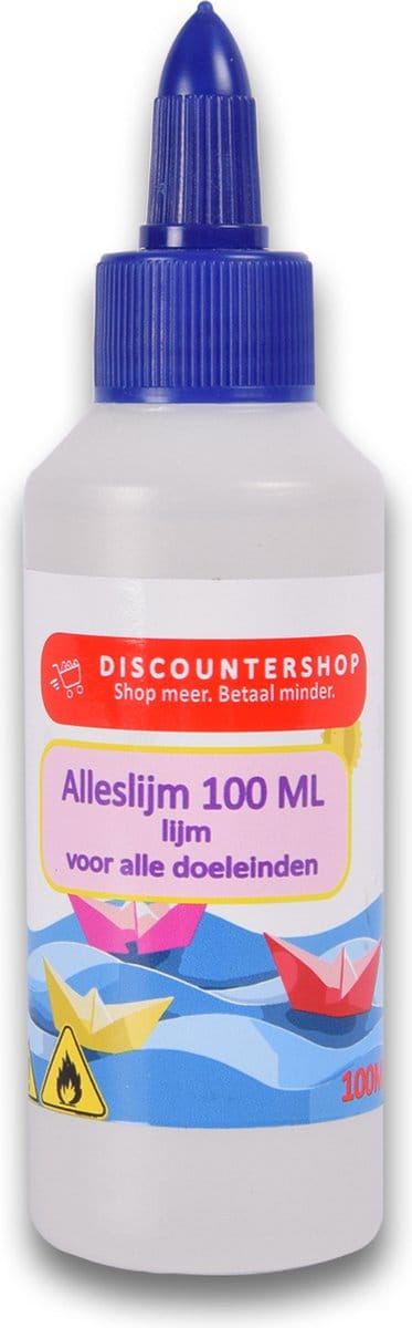 Knutsellijm 100ml per tube - Lijm - All purpose glue - Glue - Kinderlijm - Knutselen - Goedkope knutsellijm - Doorzichtige knutsellijm - Knutsellijm 100 ml - Lijm - All purpose glue - Glue - Kinderlijm - Knutselen