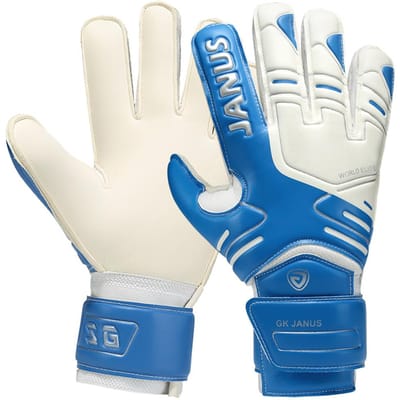 Voetbal keepershandschoenen met vingerbescherming, antislip en slijtvast en ademend voetbal Size 9