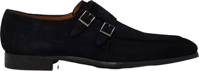 Magnanni - 23696 - GespschoenenNette herenschoenenHeren veterschoen - Kleur: Blauw - Maat: 40