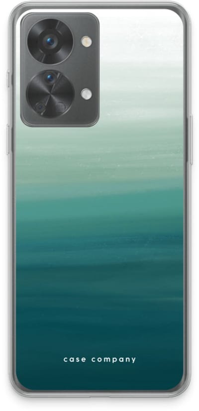 Case Company® - Hoesje geschikt voor OnePlus Nord 2T hoesje - Ocean - Soft Cover Telefoonhoesje - Bescherming aan alle Kanten en Schermrand