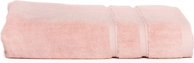 The One Towelling Badhanddoek Ultra Deluxe - 70 x 140 cm - Badlaken - 100% Gekamd katoen - Zalmroze