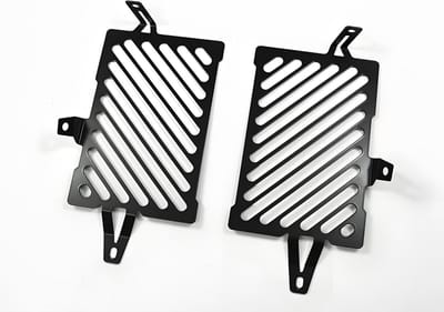 Radiatorafdekking Motor - Radiateurgrill Beschermer - Motor Beschermen - Roestvrij Staal Geslepen - BMW R 1200 GS LC - Zwart