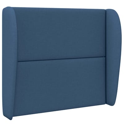 vidaXL - Hoofdbord - oor - Blauw - 80 - x - 23 - x - 6 - cm - Stof