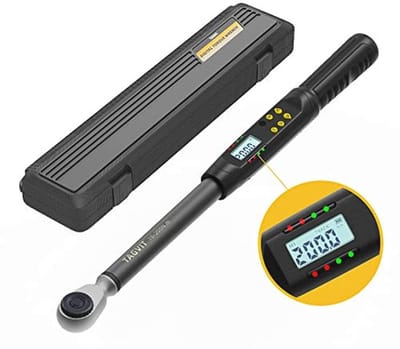 Digitale Momentsleutel 1/2 Inch voor Fiets en Motorfiets - 10-200 Nm, Met Zoemer en LED