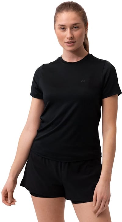 DANISH ENDURANCE Sport T-Shirt - Workout & Sport Top - Lichtgewicht - Ronde Hals - voor Vrouwen - Zwart - Maat M