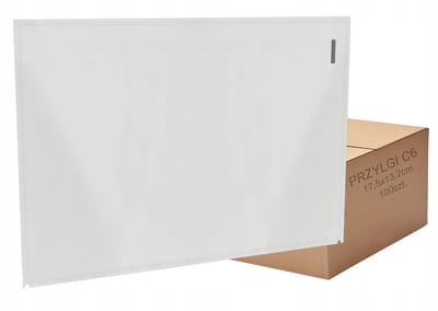 Merkloos C6 Serie - Beschermende Envelop - 100 stuks - LDPE Folie