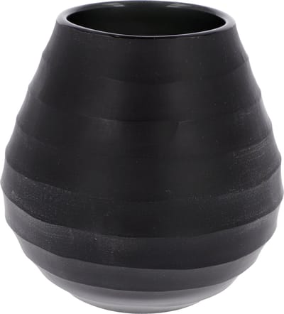 Goebel - Accessoires | Vaas Slate Black 14 | Glas - 14cm