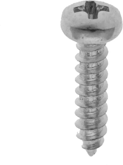 HOMEFIX. Spaan-Plaat-Schroef .Cylinderkop 18 stuks 4.2x16mm RVS-A-2. Hout-Schroeven. Kruiskop poz.