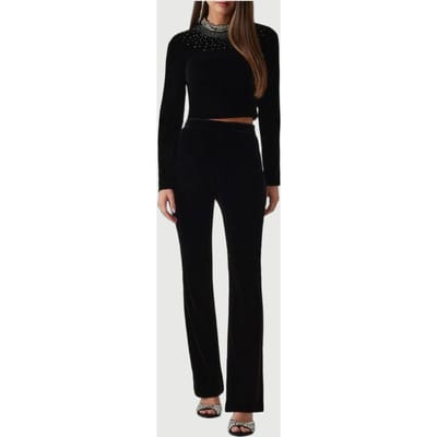 GUESS Danse Pant Jet Black A996 Taglia: XXS | Pantaloni da completo Outlet | Donna | Nero