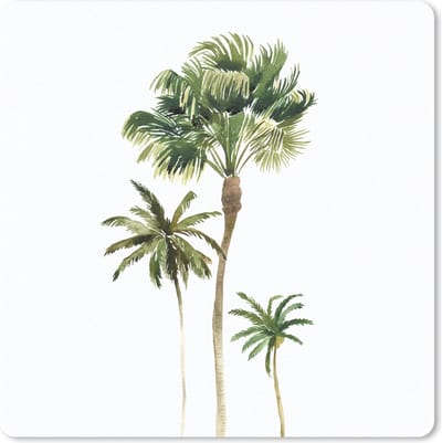 Muismat 20x20 cm - Mousepad Jungle - Boom - Groen - Muismatten