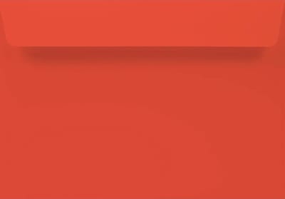 Gladde rode enveloppen A5 - 162 x 229 mm - C5 - 20 stuks - HK zelfklevend met plakstrip - 120 gram - Design - Netuno