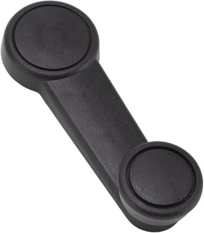 Raamkruk Hendel - Raamopwinder Handvat - Auto Ramen Bedienen - Directe Vervanging - 50 Gram - Zwart