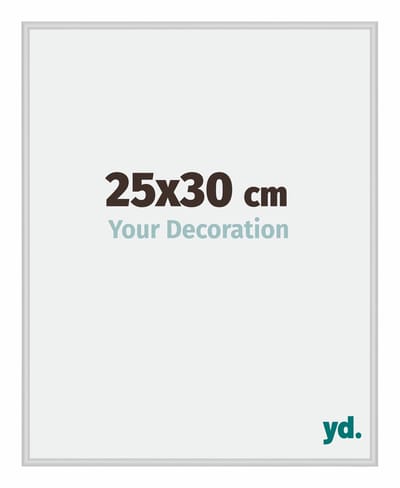 Your Decoration - Fotolijst 25x30 cm - Aluminium - Zilver Mat - Miami