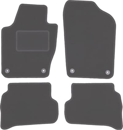 Automatten in grafietkleur voor: Seat Ibiza IV 6J hatchback, ST, stationwagen (2008-2017)
