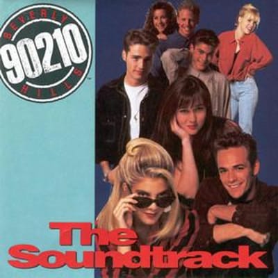 CD DAVID LAWRENCE FRED MOLLIN IAN PR Beverly Hills 90210 The Soundtrack 9244652 Giant Records 1992 VS Dance Electronica Gebruikt