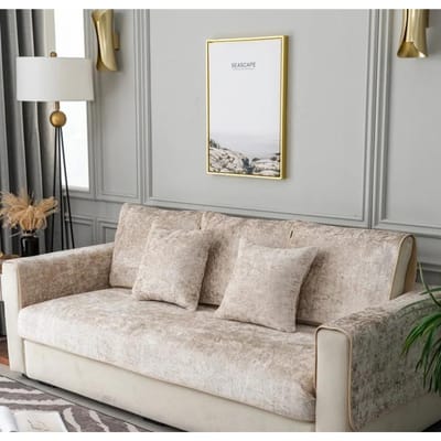 Zachte Velours Lederen Bankhoezen warme Handdoek Bankhoes Volledige Bedekking Universeel Winter Pluche Antislip Bankhoes 90x180cm 1pcs