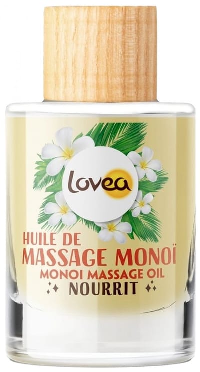 Lovea Monoi massageoil nourishing 50 Milliliter