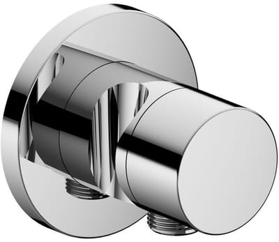 Keuco KE 2-weg afsluit-en omschakelv.IXMO Pure 59557, slangaansl./handdouche,rond,verchroomd, 59557010201
