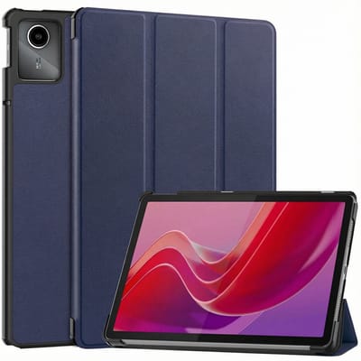 imoshion Tablet Hoes - Geschikt voor Lenovo Tab M11 - Trifold Bookcase - Donkerblauw