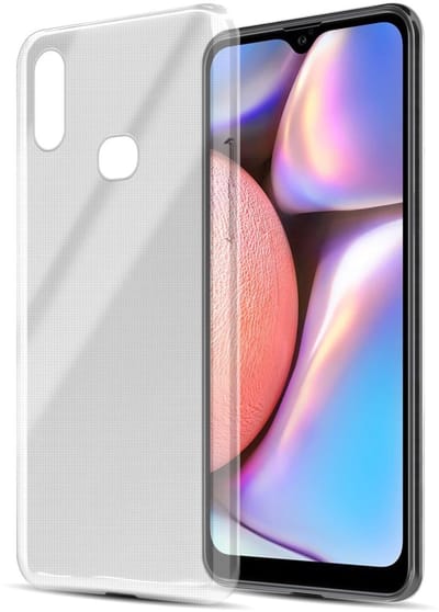 Cadorabo Hoesje geschikt voor Samsung Galaxy A10s / M01s in VOLLEDIG TRANSPARANT - Beschermhoes gemaakt van flexibel TPU Silicone Case Cover