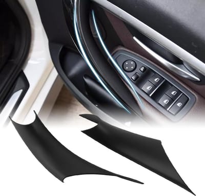 Interieur deurhandgreep voor BMW X3 X4 F30 F31 F34 F80 320 328 330 335 M3 en 4 Serie F32 F33 F36 F82 F83 428 435 M44, Zwart, Vervangend, Duurzaam, Hoogwaardige Kwaliteit