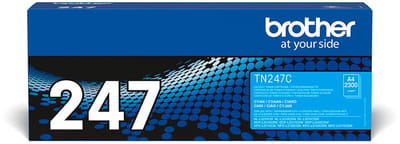 Brother toner, 2.300 pagina's, OEM TN-247C, cyaan 4 stuks
