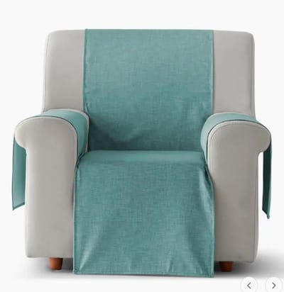 waterdichte stoelbeschermer, stoelhoes , stoelbeschermers voor fauteuil seafoam green