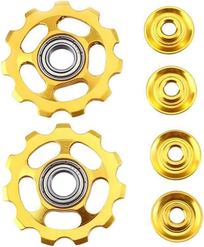 Aluminiumlegering MTB Fiets Wiel Schakel Systeem Pulley, Road Bike Spanning Roller Accessoire voor Optimale Prestaties