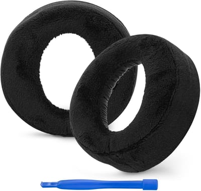 Dailygoods - Vervangende Oorkussens - Compatibel met PS5 3D - Velours - Hoofdtelefoon Oorkussens - Verfris je headset - Geschikt voor Sony PS5