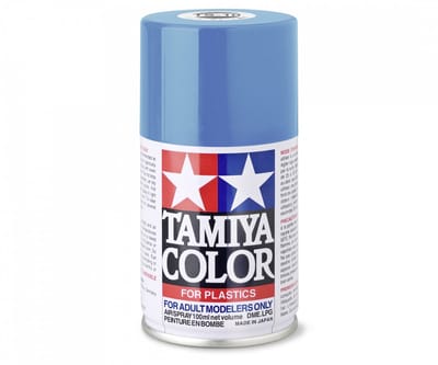 Tamiya Hobbyverf Acrylverf - TS-10 French Blue - Gloss - Acryl Spray - Verf spuitbus - 100 ml