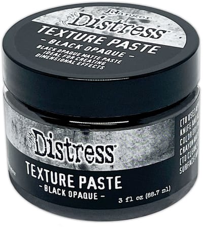 Ranger Distress Texture paste - Black opaque TSHK84471 Tim Holtz