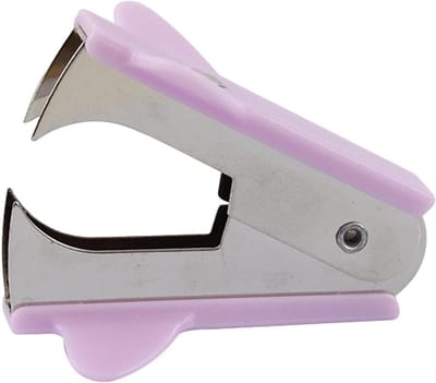 Nietmachine Verwijderaar - Nietjes trekker - Documenten Organiseren - Anti-slip grip - Compact formaat - Paars