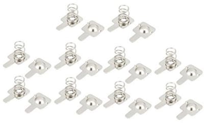 10 paar metalen batterij veercontactplaten voor afstandsbediening en opladers