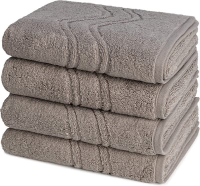 Ross Dames en Heren 4 X handdoek - per set Cashmere feeling