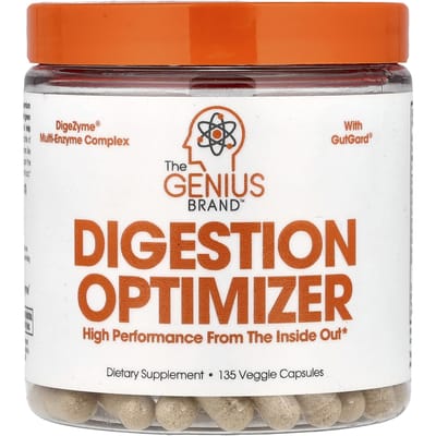 The Genius Brand, Optimisateur Digestif, 135 Gélules Végétales