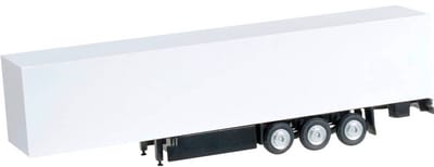 Herpa 084529 TT Aanhanger 2-delige koffer-oplegger met palletbox