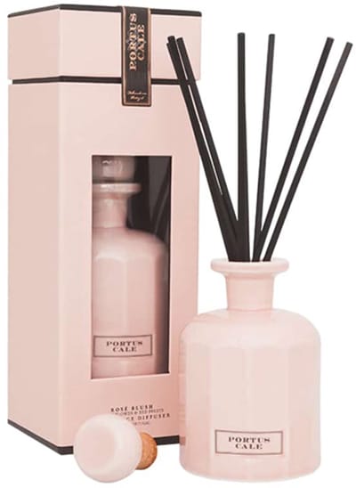 Castelbel - Portus Cale Rosé Blush - Geurstokjes 250 ml - keramiek houder - Portugal