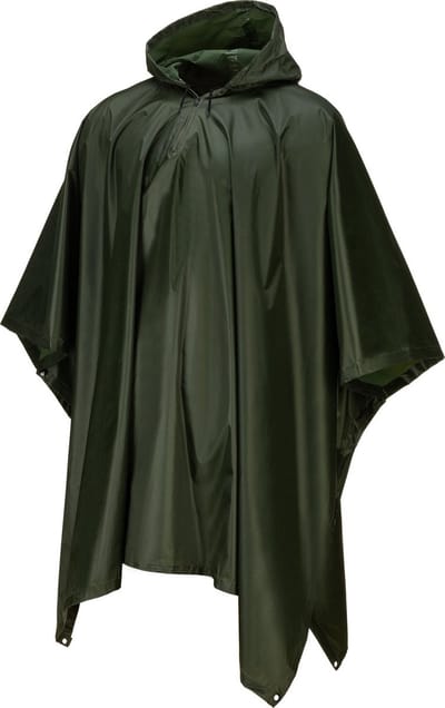 Outtec® Waterdichte Regen Poncho met Capuchon - Universeel Dames en Heren - 140 cm lang - Regenponcho, Regencape, Mackintosh