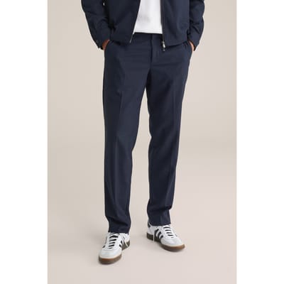 We Fashion Pantalon Dark Blue Maat: 46 | Tailored Broeken Outlet | Heren | Blauw