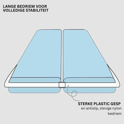 Matraswig - Bedbinder - Liefdesbrug - Zwart