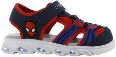 Spiderman - Sandalen voor jongens - Lichtgevende schoenen voor kinderen - Zomerschoenen van 2 tot 8 jaar - Maat 27 - Blauw