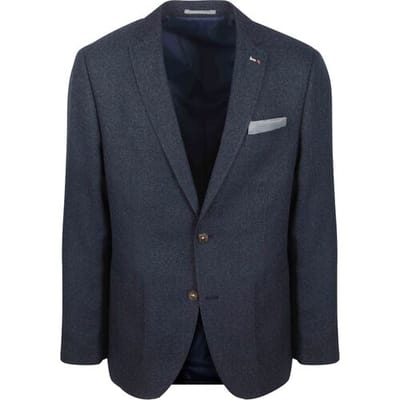 Suitable Colbert Leek Structure Donkerblauw (navy) - Maat 48 - Heren blazer