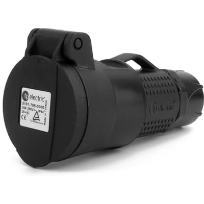 Prise Électrique UPS de Tableau 16A 250V Type E avec Broche avec Presse-étoupe IP54