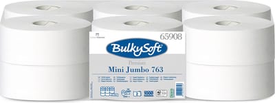 Bulkysoft mini jumbo premium toiletpapier cellulose 2 laags 170 meter