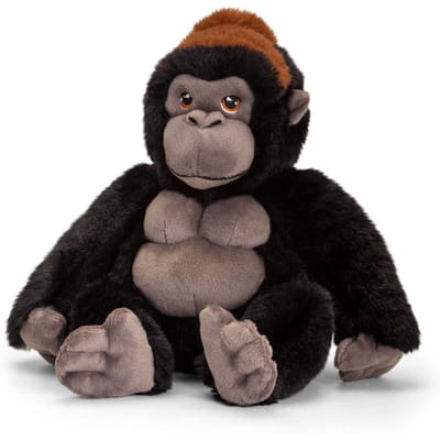 Keel Toys Gorilla aap - 20 cm - Dieren knuffelbeesten