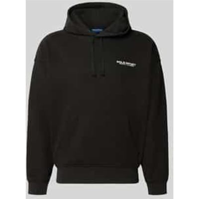 regular fit hoodie van katoenmix